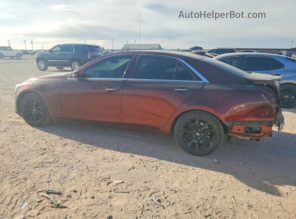 1G6AX5SS2K0145638 2019 CADILLAC CTS Burgundy Rear left