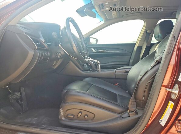 1G6AX5SS2K0145638 2019 CADILLAC CTS Burgundy Front interior view
