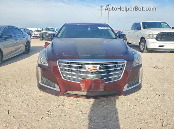 1G6AX5SS2K0145638 2019 CADILLAC CTS Burgundy Front view
