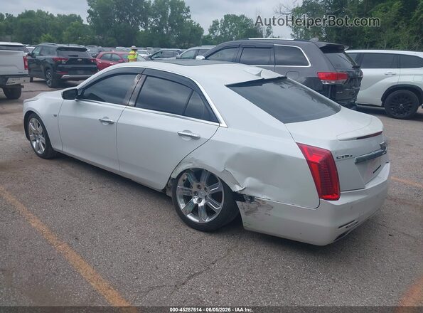 1G6AX5SS3G0127866 2016 CADILLAC CTS White Trasero izquierdo