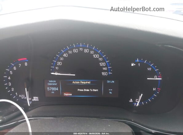 1G6AX5SS3G0127866 2016 CADILLAC CTS White Vista de los asientos traseros