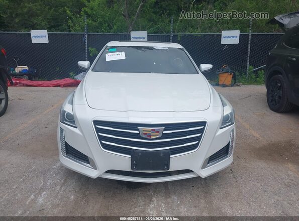 1G6AX5SS3G0127866 2016 CADILLAC CTS White Vista del cuadro de instrumentos
