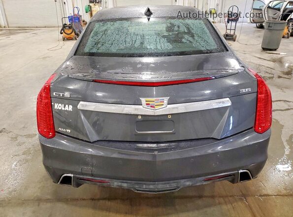 1G6AX5SS3H0176681 2017 CADILLAC CTS Gray Вид ззаду