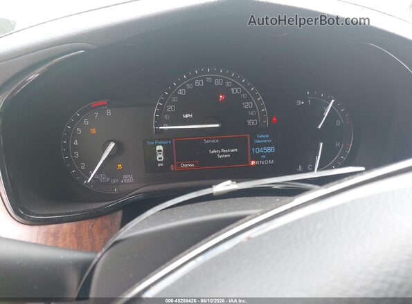 1G6AX5SS5K0108681 2019 CADILLAC CTS Blue უკანა სავარძლების ხედი