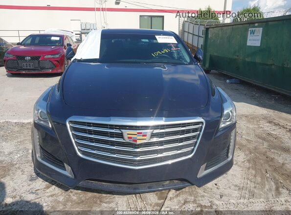 1G6AX5SS5K0108681 2019 CADILLAC CTS Blue ხელსაწყოთა პანელის ხედი