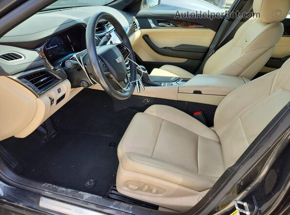 1G6AX5SS6H0204876 2017 CADILLAC CTS Charcoal Vista interior delantera