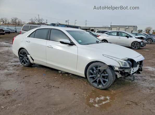 1G6AX5SS8J0177766 2018 CADILLAC CTS White Delantero derecho