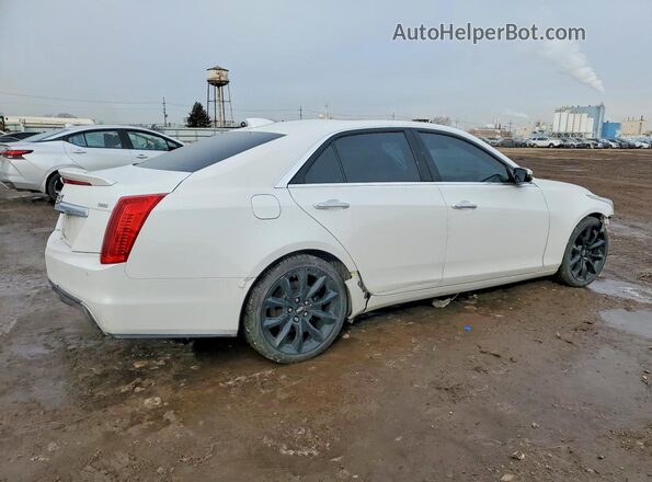1G6AX5SS8J0177766 2018 CADILLAC CTS White Trasero derecho
