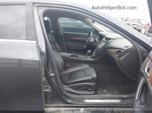 1G6AX5SSXJ0148978 2018 CADILLAC CTS Gray Widok wnętrza z przodu