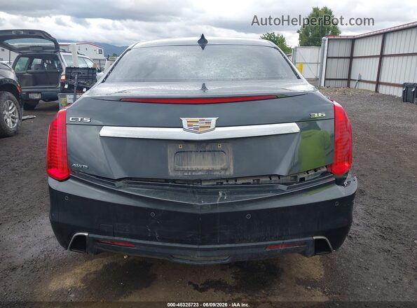 1G6AX5SSXJ0148978 2018 CADILLAC CTS Gray Widok z przodu