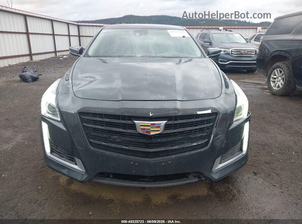 1G6AX5SSXJ0148978 2018 CADILLAC CTS Gray Widok zestawu wskaźników