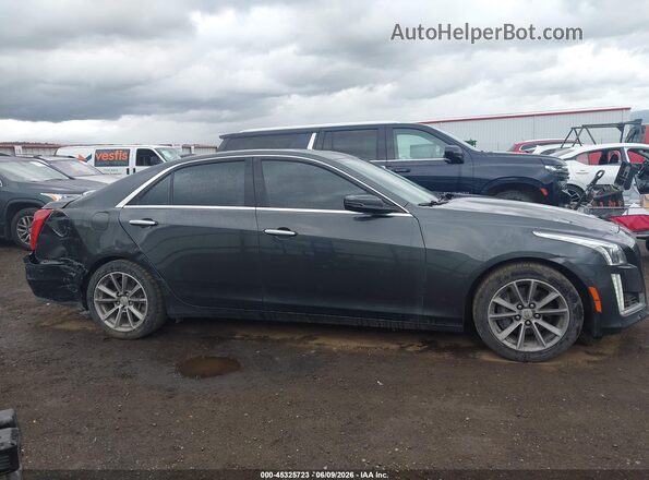 1G6AX5SSXJ0148978 2018 CADILLAC CTS Gray Widok wnętrza z tyłu