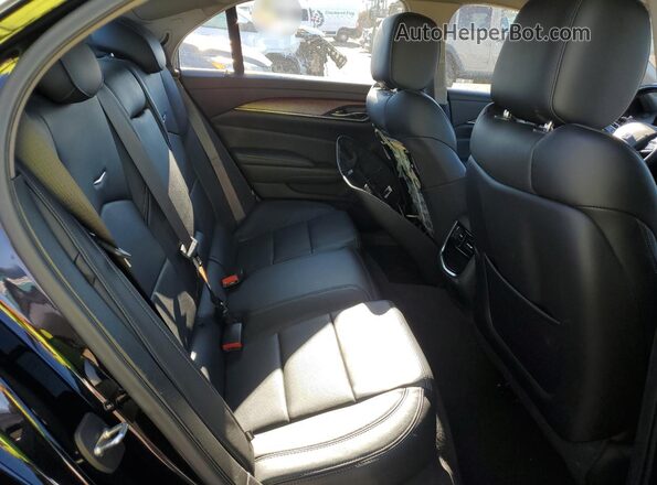 1G6AX5SX1J0185414 2018 CADILLAC CTS Black უკანა სავარძლების ხედი