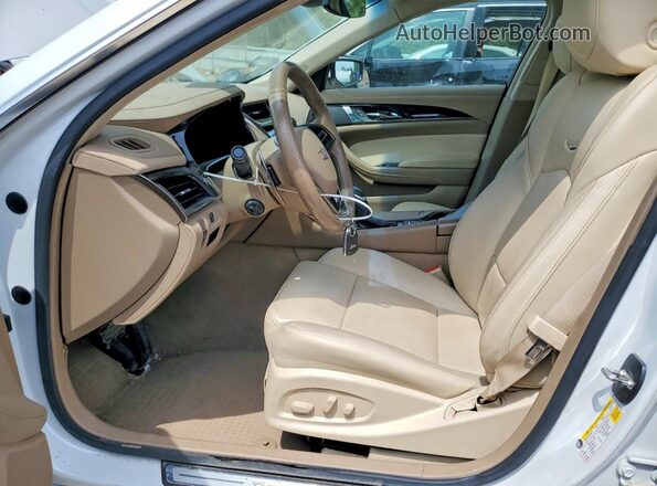 1G6AX5SX2G0155234 2016 CADILLAC CTS White წინა სალონის ხედი