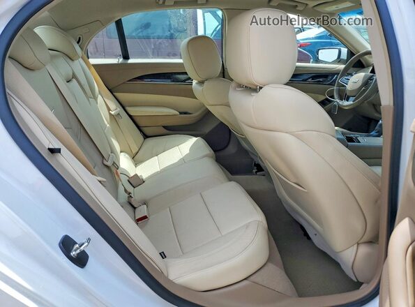 1G6AX5SX2G0155234 2016 CADILLAC CTS White უკანა სავარძლების ხედი