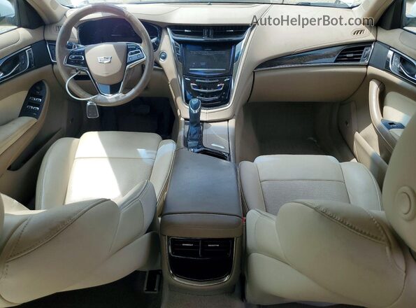 1G6AX5SX2G0155234 2016 CADILLAC CTS White წინა პანელის ხედი