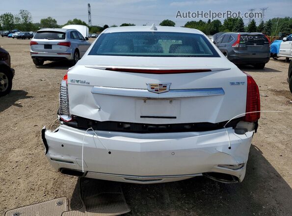 1G6AX5SX2G0155234 2016 CADILLAC CTS White უკანა ხედი