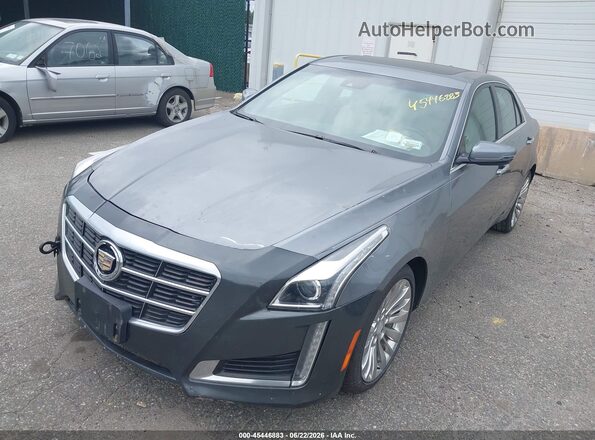 1G6AX5SX2K0146543 2019 CADILLAC CTS Gray Передня ліва чверть