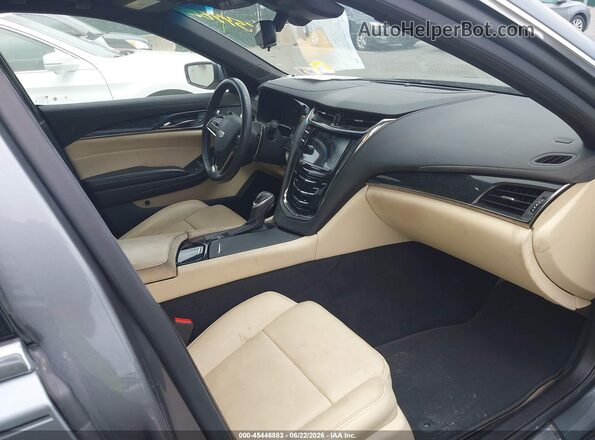 1G6AX5SX2K0146543 2019 CADILLAC CTS Gray Вид салону спереду