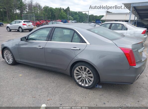 1G6AX5SX2K0146543 2019 CADILLAC CTS Gray Панорамний вид салону 360°