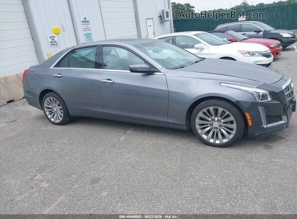 1G6AX5SX2K0146543 2019 CADILLAC CTS Gray Вид задньої частини салону