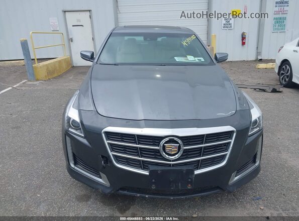1G6AX5SX2K0146543 2019 CADILLAC CTS Gray Вид щитка приладів