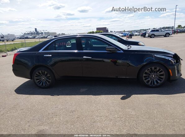 1G6AX5SX4G0190244 2016 CADILLAC CTS Black Rear interior view