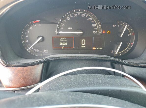 1G6AX5SX4K0102317 2019 CADILLAC CTS Черный Вид щитка приборов