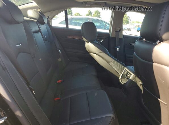1G6AX5SX4K0102317 2019 CADILLAC CTS Черный Вид задних сидений