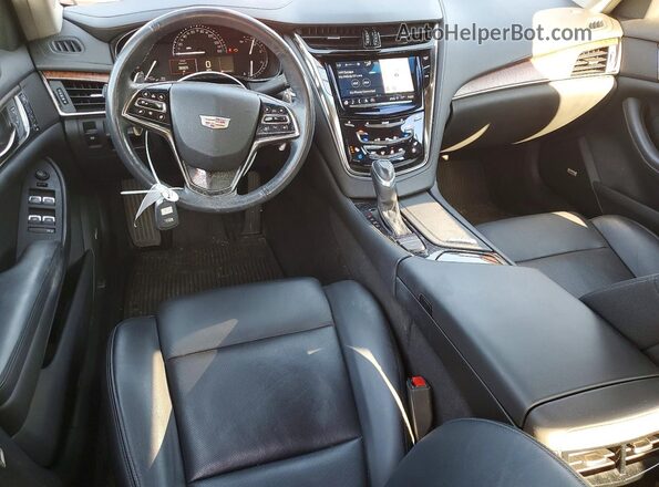 1G6AX5SX4K0102317 2019 CADILLAC CTS Черный Вид панели приборов