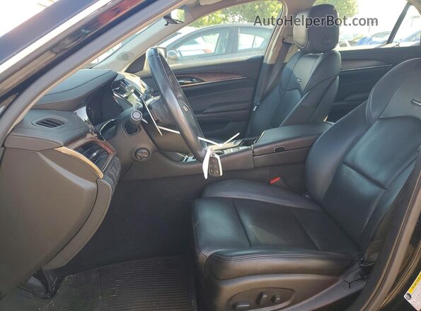 1G6AX5SX4K0102317 2019 CADILLAC CTS Черный Вид салона спереди