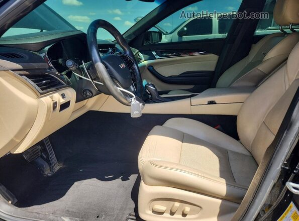 1G6AX5SX5H0179920 2017 CADILLAC CTS Black Vista interior delantera