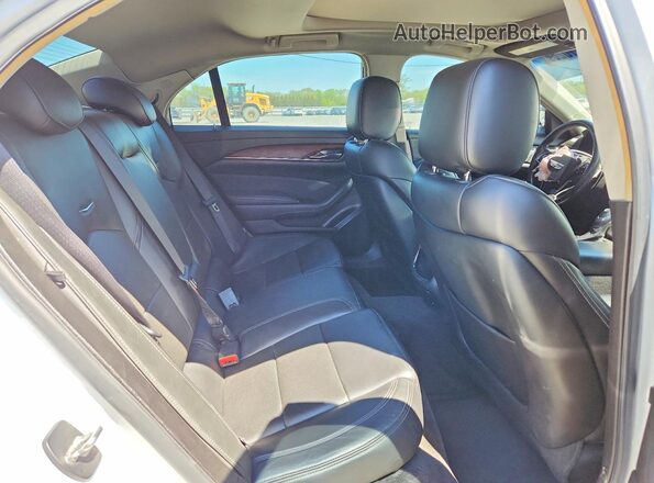 1G6AX5SX6G0104240 2016 CADILLAC CTS Белый Вид задних сидений