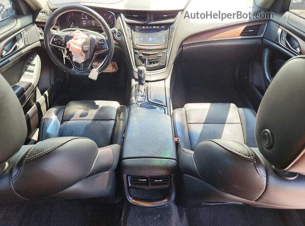 1G6AX5SX6G0104240 2016 CADILLAC CTS Белый Вид панели приборов