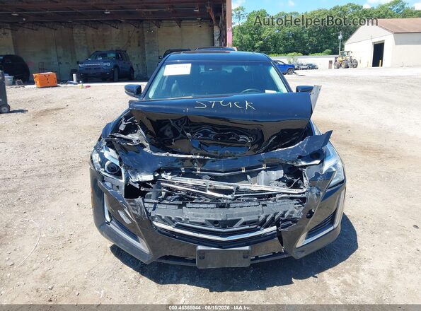 1G6AX5SX6H0110329 2017 CADILLAC CTS Black Vista del cuadro de instrumentos