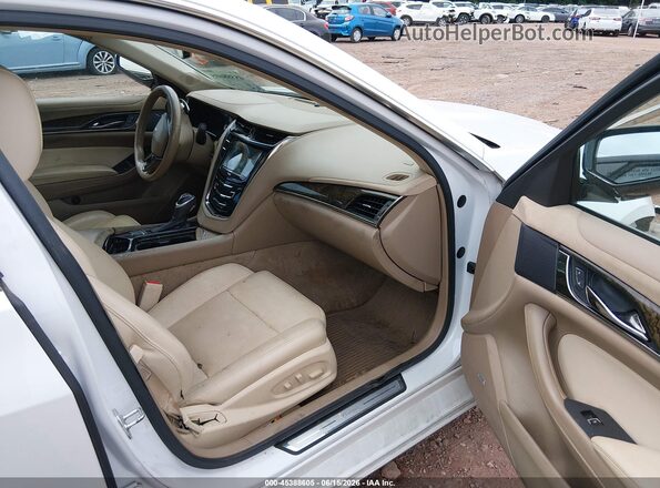 1G6AX5SX8G0111965 2016 CADILLAC CTS White წინა სალონის ხედი