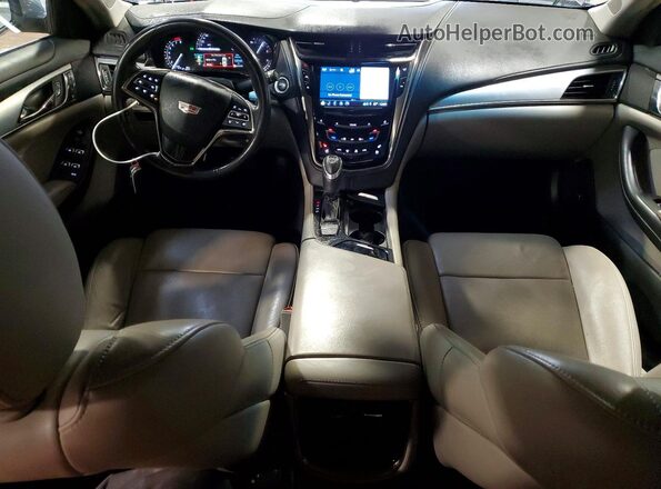 1G6AX5SX9J0161491 2018 CADILLAC CTS Gray Dashboard view