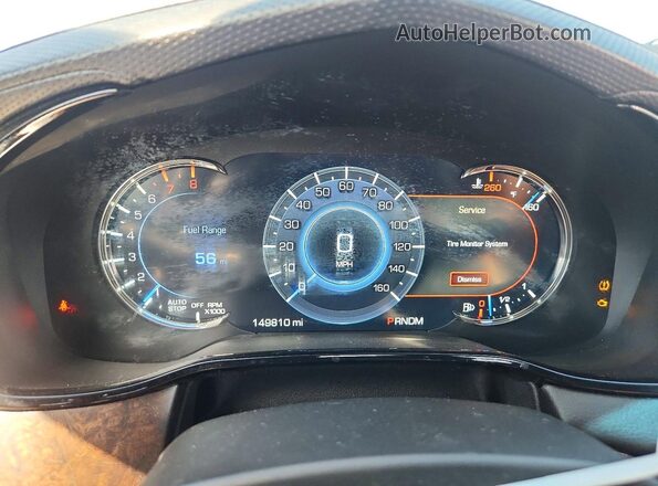 1G6AY5SSXH0167439 2017 CADILLAC CTS Black Սարքավորումների վահանակի տեսք