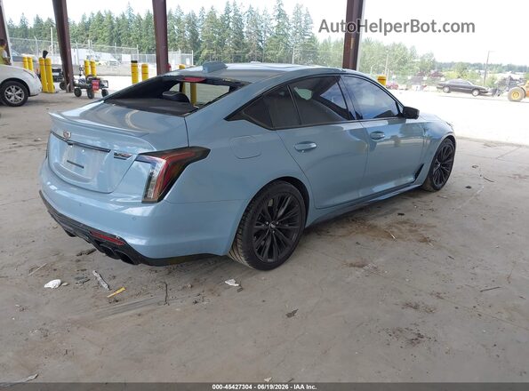 1G6D25R60T0860570 2026 CADILLAC CT5 Бирюзовый Задняя правая четверть