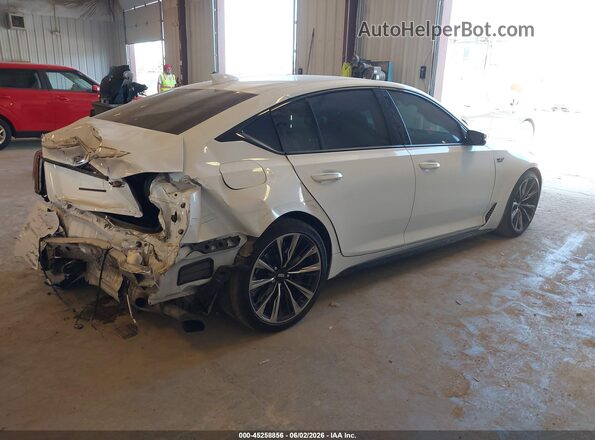 1G6D35R63N0810486 2022 CADILLAC CT5 White Задня права чверть