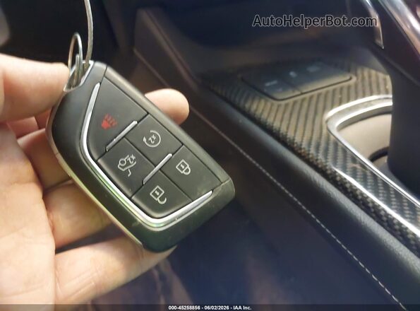 1G6D35R63N0810486 2022 CADILLAC CT5 White Вид панелі приладів