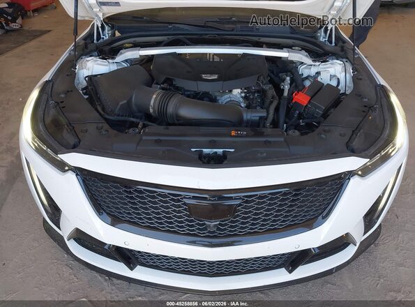 1G6D35R63N0810486 2022 CADILLAC CT5 White Вид ззаду