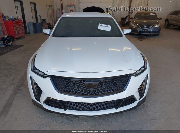 1G6D35R63N0810486 2022 CADILLAC CT5 White Вид щитка приладів