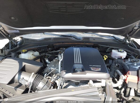 1G6DA5RK0N0127227 2022 CADILLAC CT4 Gray Вид ззаду