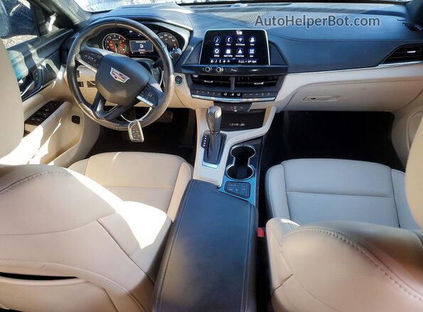 1G6DA5RK1R0126075 2024 CADILLAC CT4 Black Widok deski rozdzielczej