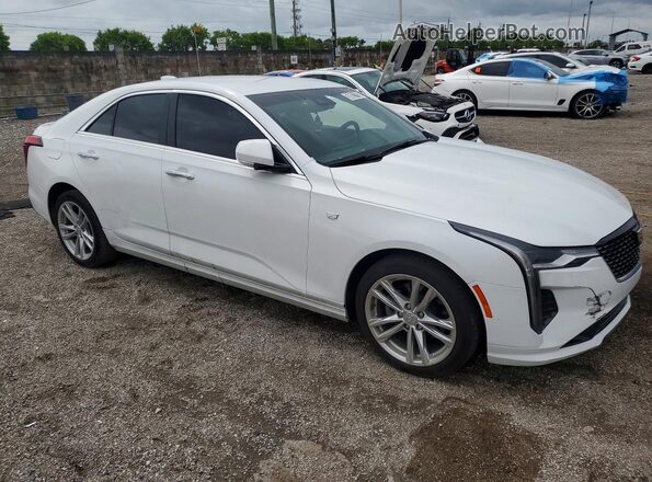 1G6DA5RK2T0110975 2026 CADILLAC CT4 White Передня права чверть