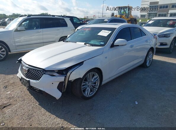 1G6DB5RK9N0131712 2022 CADILLAC CT4 Белый Передняя левая четверть
