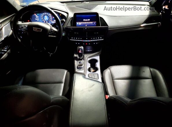 1G6DB5RL6N0110518 2022 CADILLAC CT4 Blue Вид панелі приладів