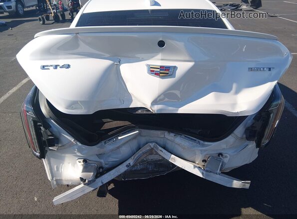 1G6DC5RK3M0118112 2021 CADILLAC CT4 White Widok z przodu