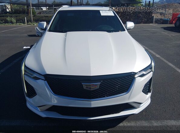 1G6DC5RK3M0118112 2021 CADILLAC CT4 White Widok wnętrza z tyłu